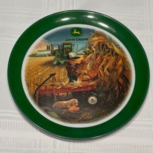 John Deere Plastic Plate